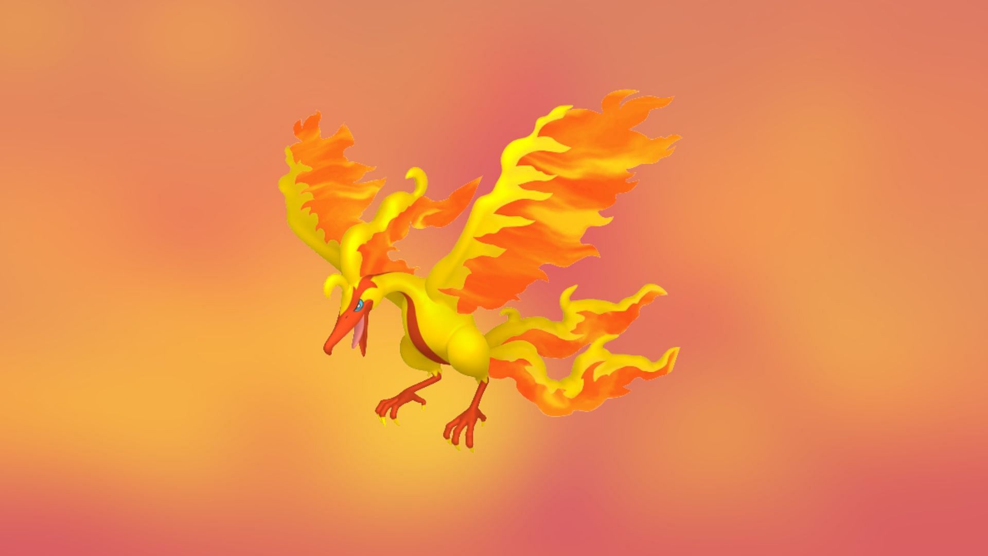 Shiny Galarian Moltres (Image via The Pokemon Company)