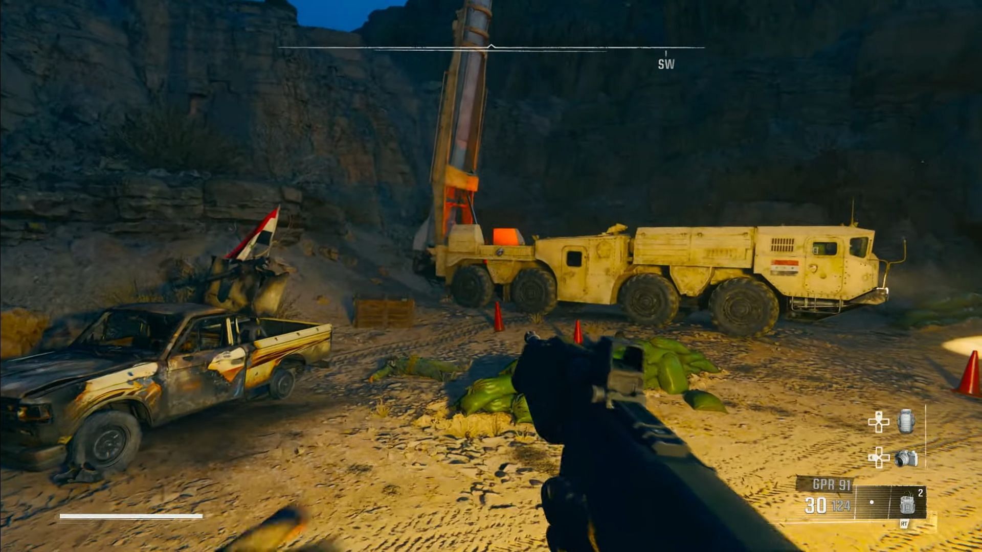 Helping SAS get to Scud Launchers (Image via Activision)