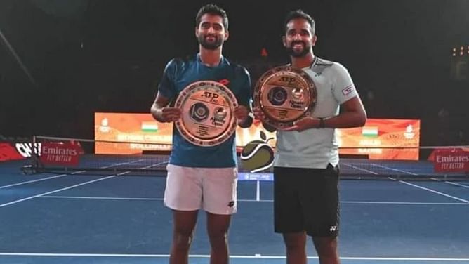 How much did Arjun Kadhe, Rithvik Bollipalli & Sriram Balaji earn at the Almaty Open 2024?