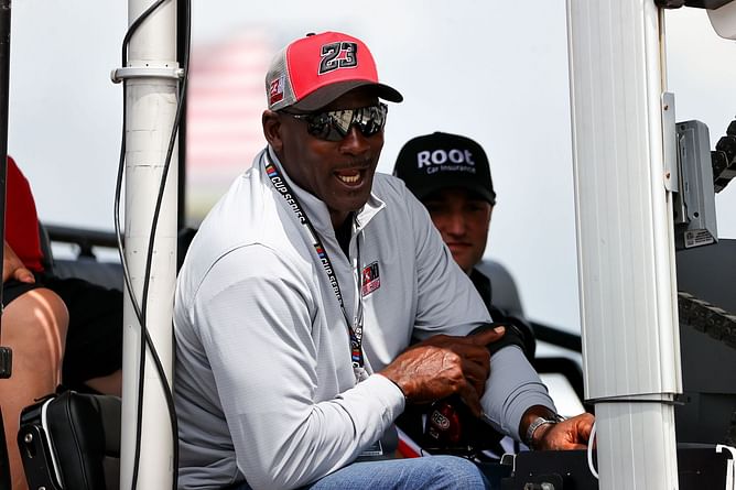 Watch: Michael Jordan embraces Tyler Reddick after 23XI Racing’s dramatic Homestead NASCAR win