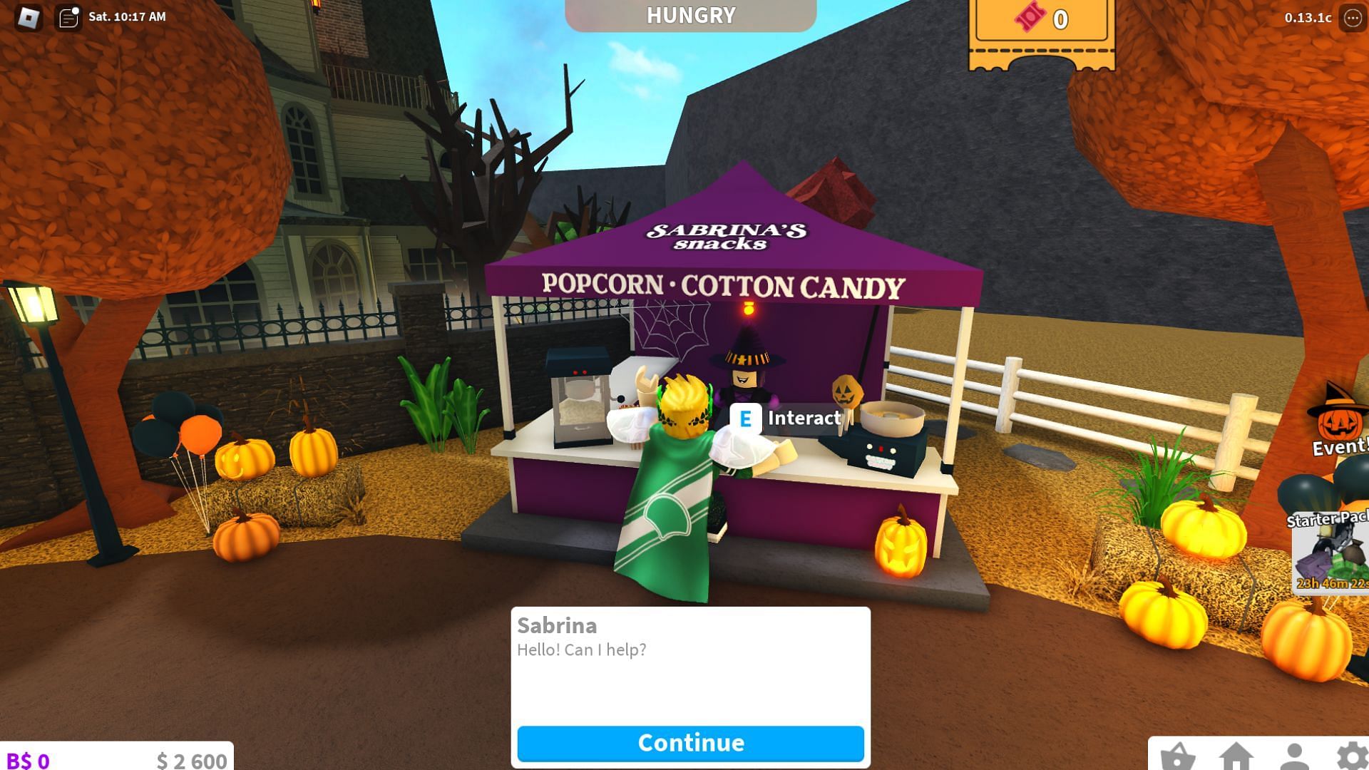 Bloxburg: How To Complete Sabrina Halloween Quests