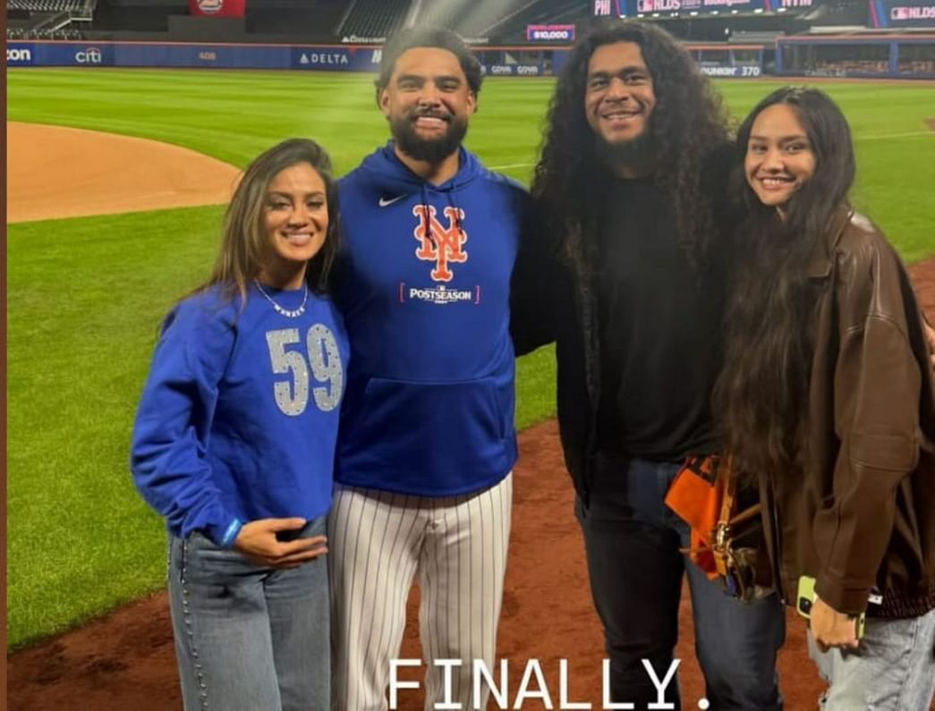 Sean Manaea's fiancee Talat Mirmalek, Pete Alonso's wife Haley react as ...