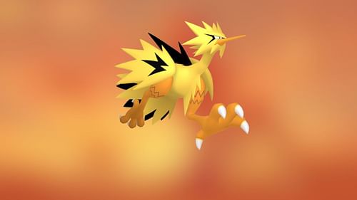 Shiny Galarian Zapdos (Image via The Pokemon Company)