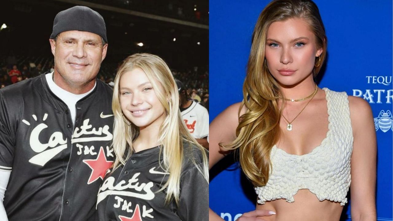 Jose Canseco and daughter Josie Canseco (Images from - Instagram.com/@josiecanseco)