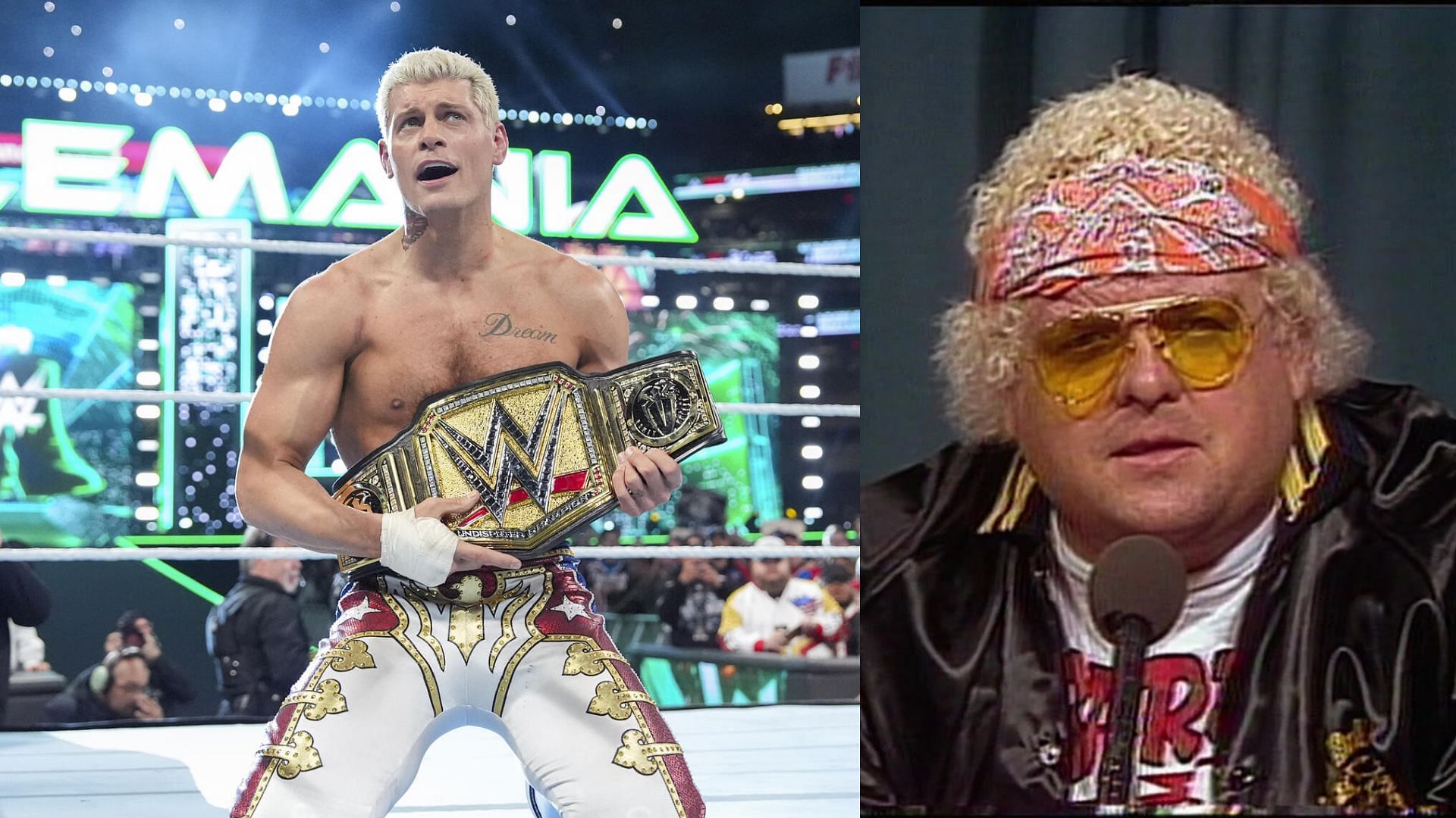 Cody Rhodes on the left and Dusty Rhodes on the right (Image Credits: WWE.com)