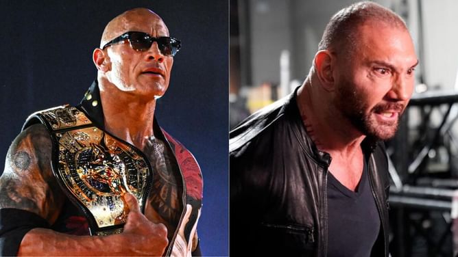 Batista is "a thousand times better than The Rock" as an actor, former WWE star says