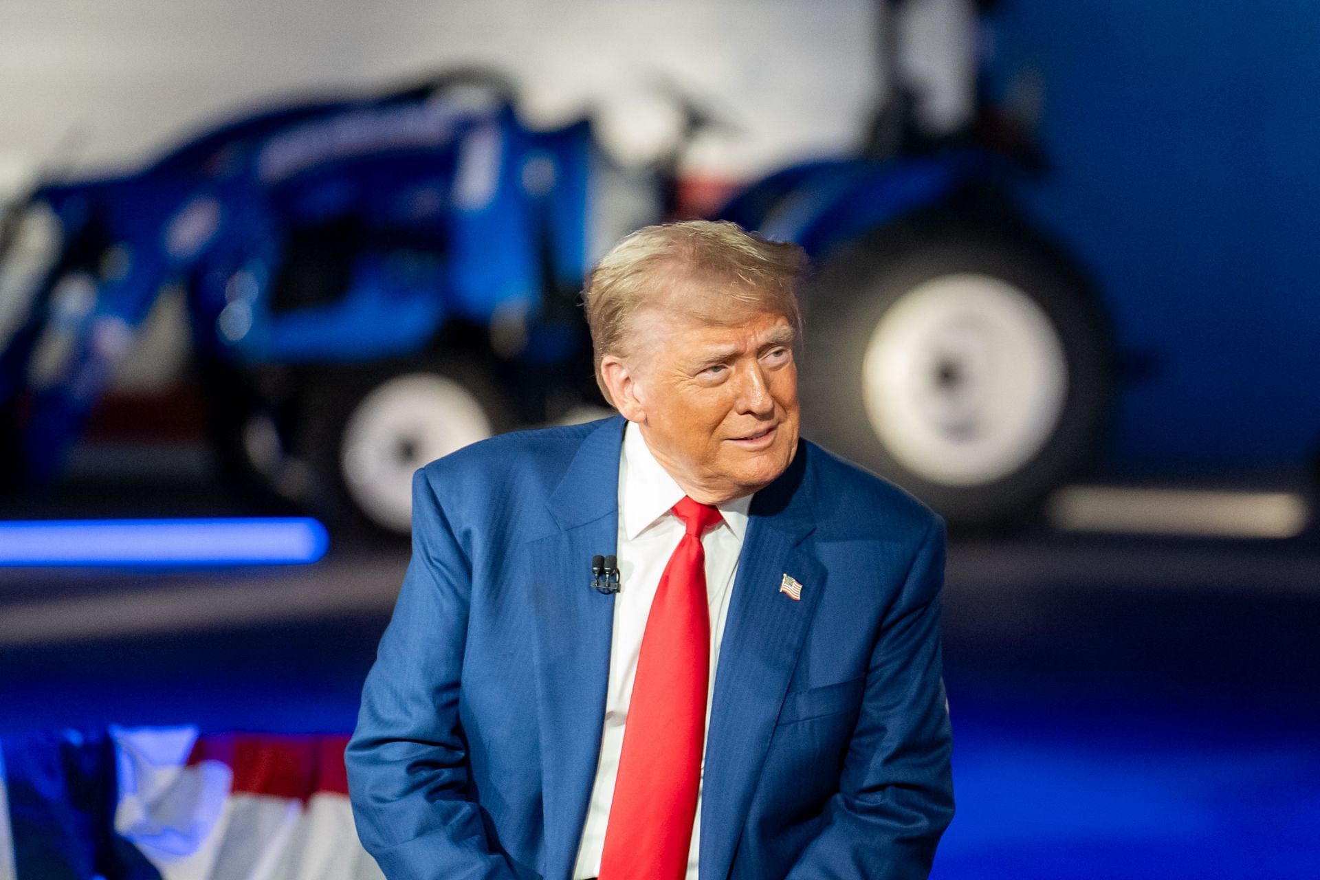 The former president (Photo by Nathan Morris/NurPhoto via Getty Images)