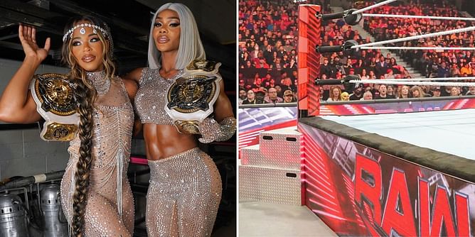 [SPOILERS] Bianca Belair and Jade Cargill defend the WWE Women's Tag Team Titles for the second time during RAW tapings