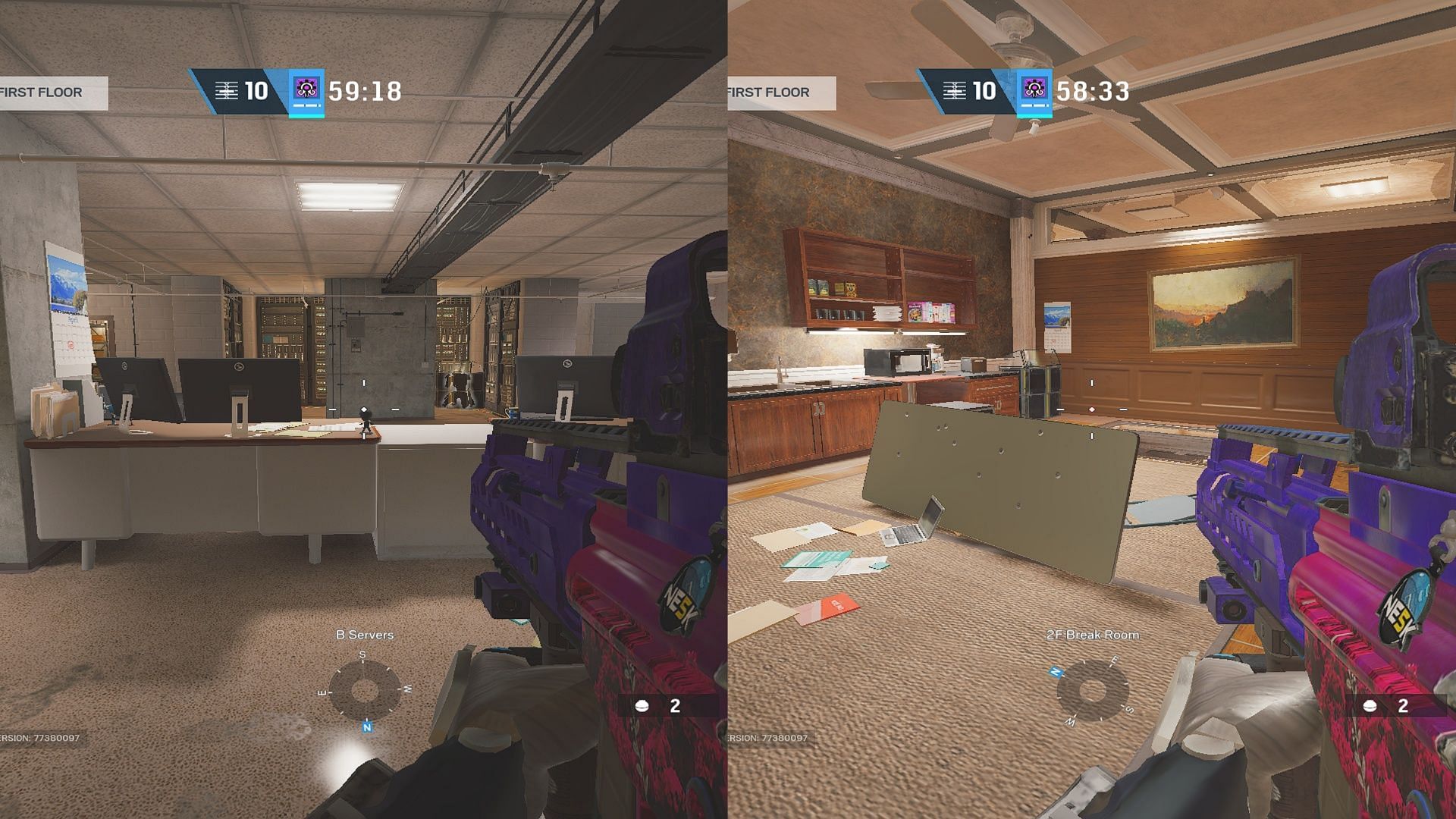 Skopos can place inactive shells in drone blind spots on Consulate (Image via Ubisoft)