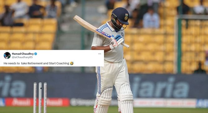 "Take retirement and start coaching" - Fans' blunt take on Rohit Sharma's failures in 2024 IND vs NZ 2nd Test