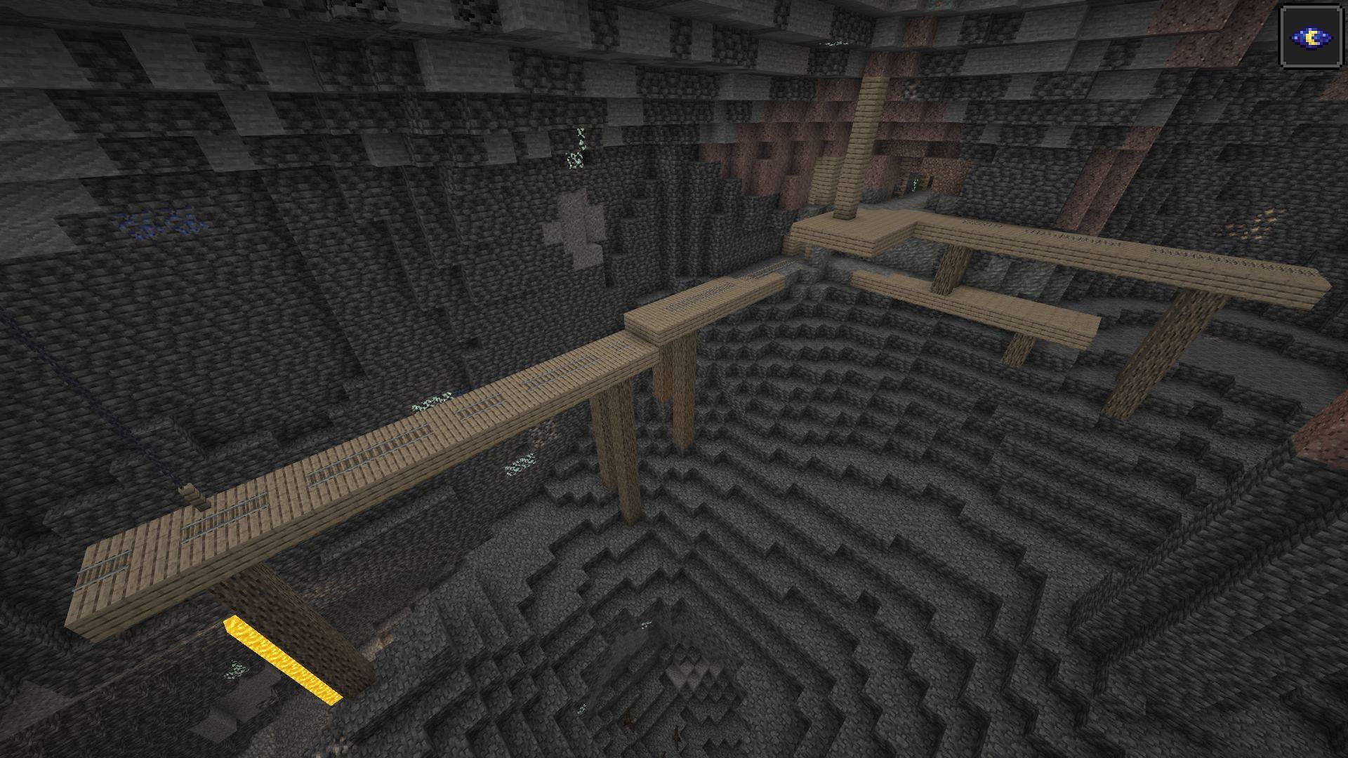 Large areas can be mined in a particular manner in Minecraft (Image via Mojang Studios)