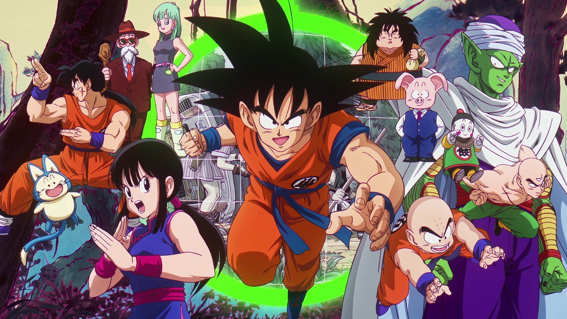 The main cast as seen in Daima (Image via Toei Animation).