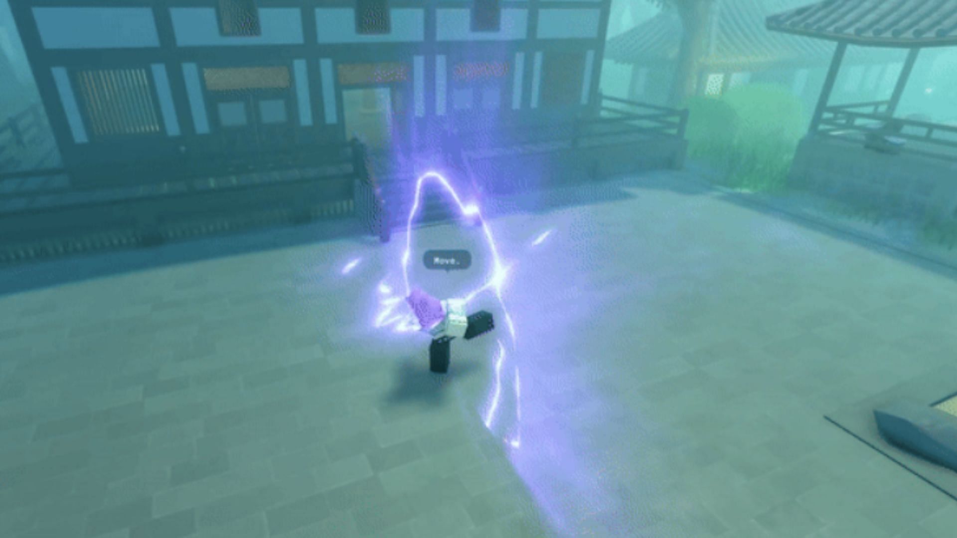 Mythical Beast Amber&#039;s Volt Blast move (Image via Roblox | Trello @ Sallick)