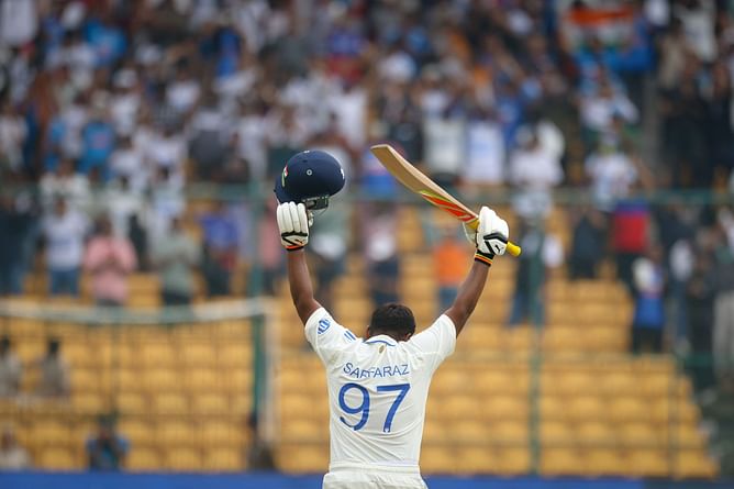 A loose cannon's quest for peace - Sarfaraz Khan leaves an indelible mark with his rampant redemption