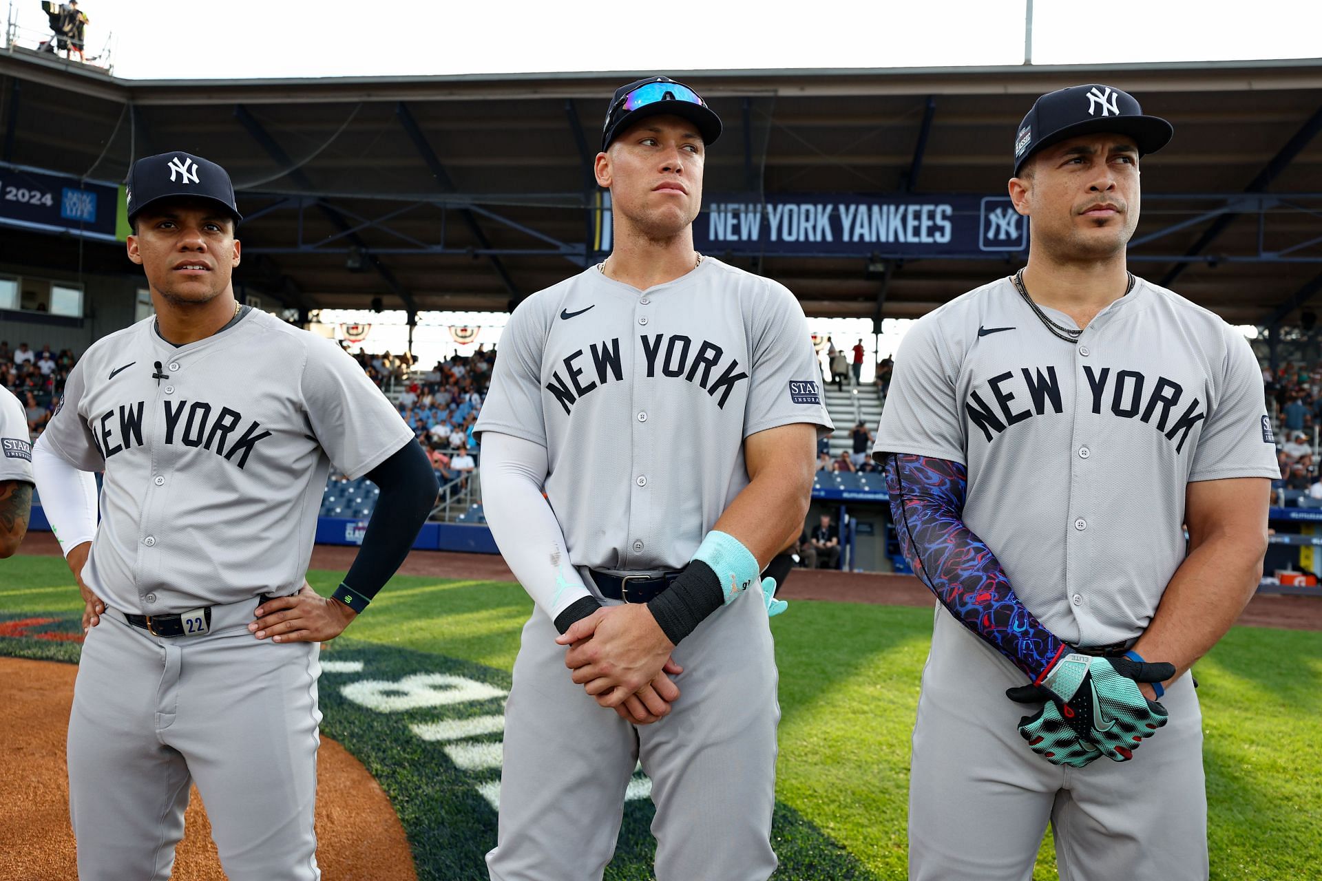 Yankees dominate Dodgers with 3 of the top 5 hitters in MLB rankings