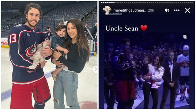 Meredith Gaudreau pens emotional message for Sean Monahan and family