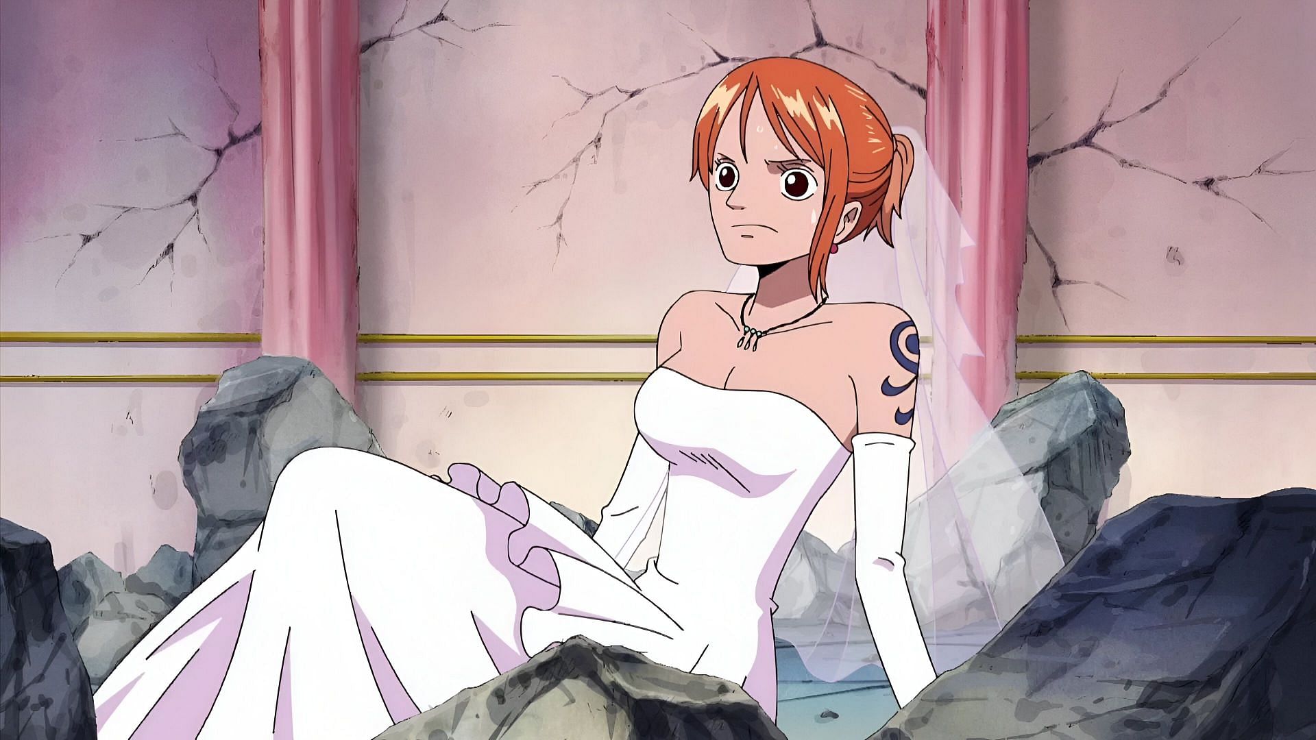 Nami as seen in the anime (Image via Toei Animation)