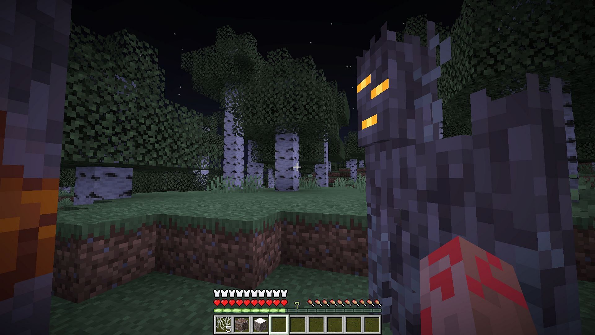 Creaking&#039;s attacks are weaker than Enderman&#039;s (Image via Mojang Studios)