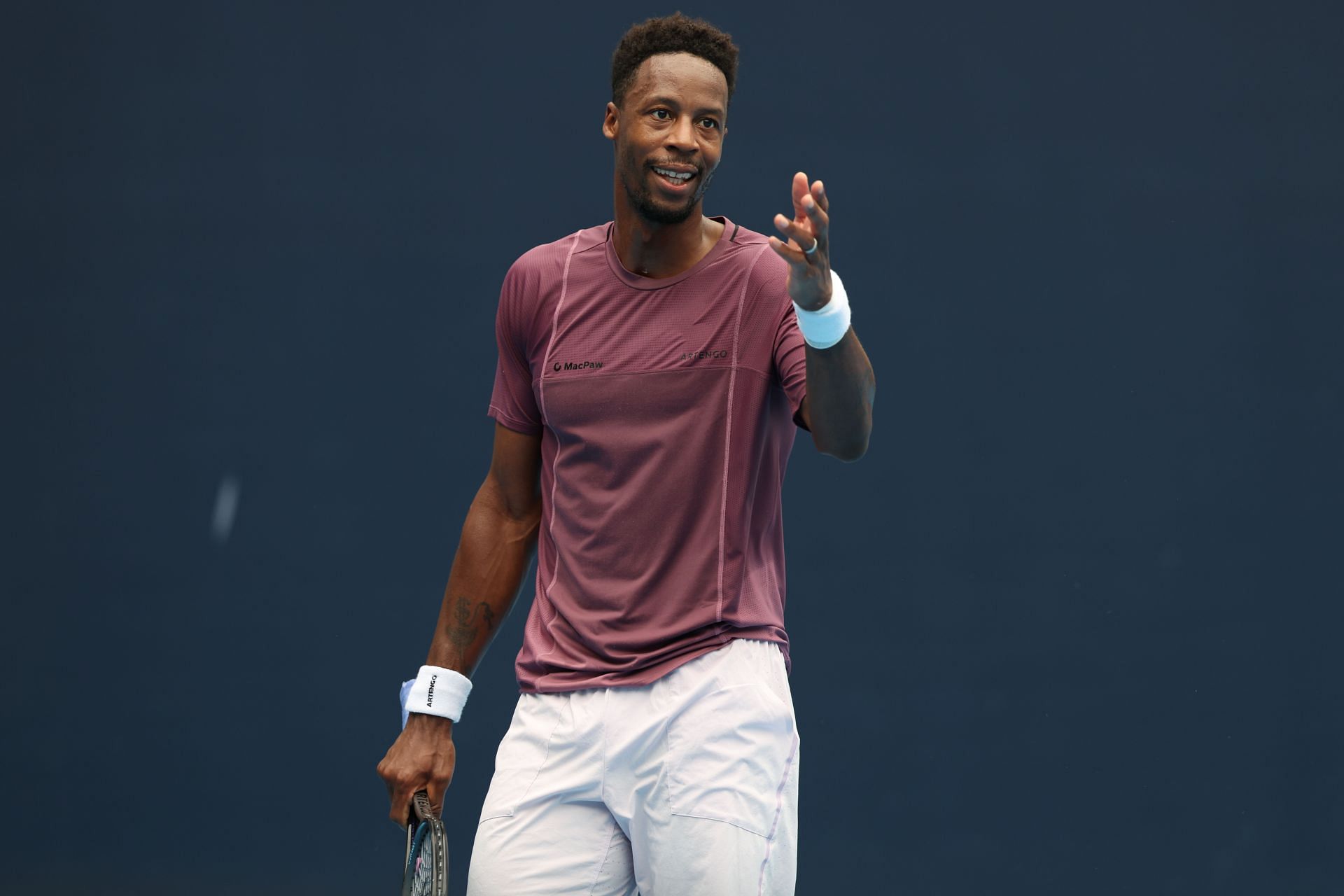 Gael Monfils at the China Open 2024. (Photo: Getty)