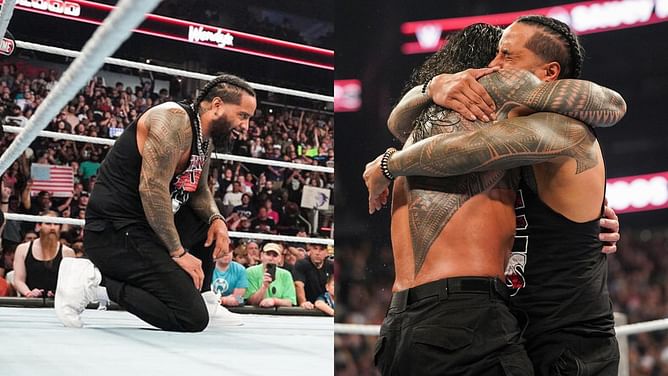 Jimmy Uso breaks silence after his WWE return and reunion with Roman Reigns