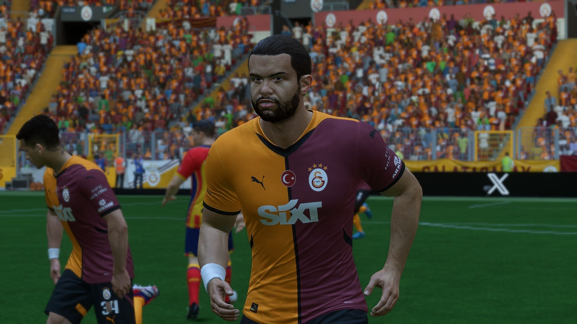 Abdulkerim Bardakcı as seen in the game (Image via EA Sports)