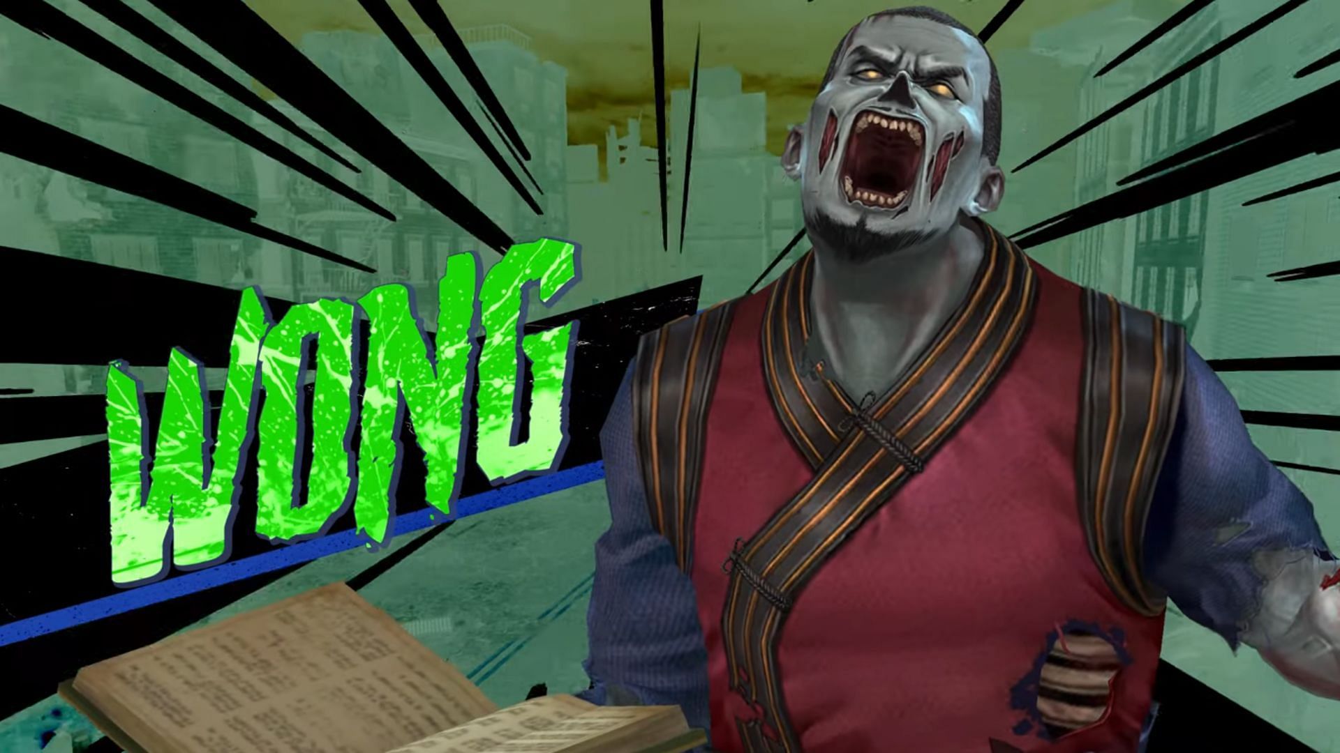 Wong in zombie mode (Image via Netmarble)