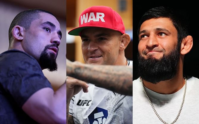 Dustin Poirier previews Robert Whittaker vs. Khamzat Chimaev clash, shares official prediction: "It is a five-round co-main event"