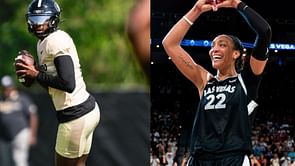 $4.6M NIL-valued Shedeur Sanders has one-word reaction to meeting WNBA star A’ja Wilson
