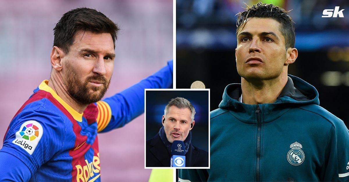 When Jamie Carragher made interesting comments on Lionel Messi vs Cristiano Ronaldo rivalry (Images from Getty)