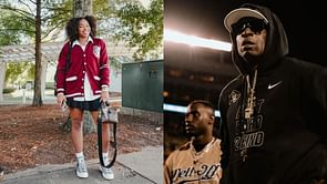"Skirt a lil Shawt": Coach Prime goes into dad mode as daughter Shelomi Sanders poses in a stylish outfit