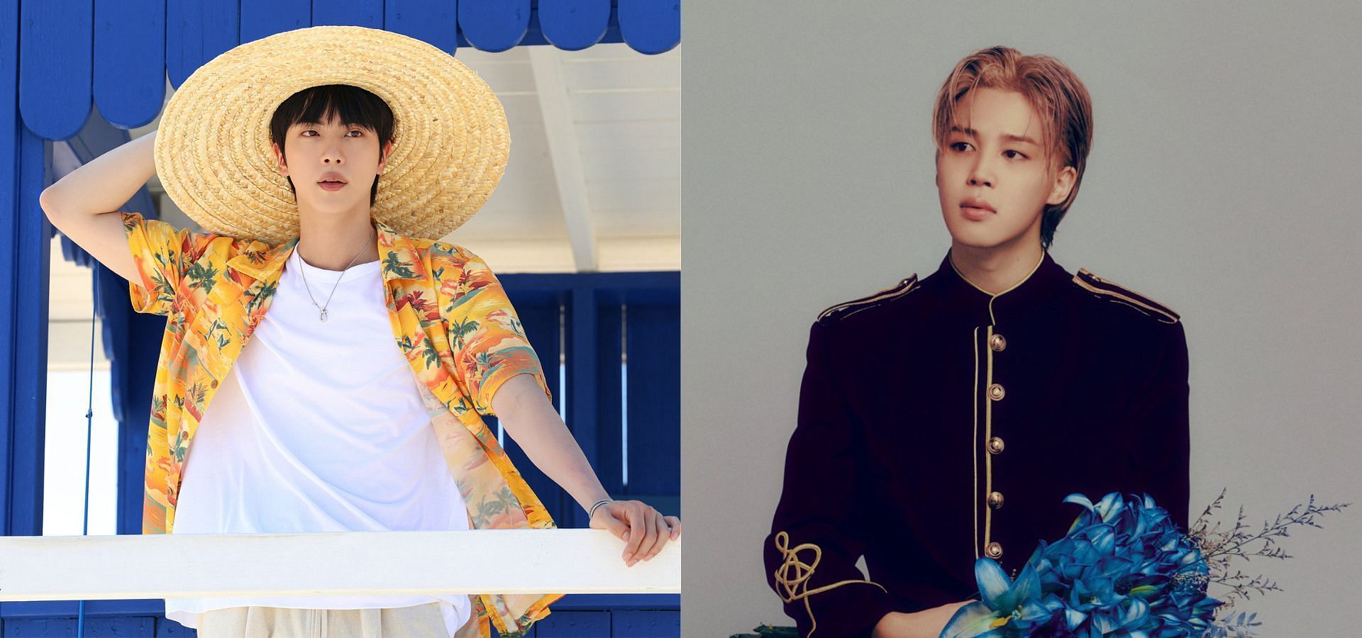 BTS&rsquo; Jin updates ARMYs on Jimin&rsquo;s military life. (Images via X/@bts_bighit)