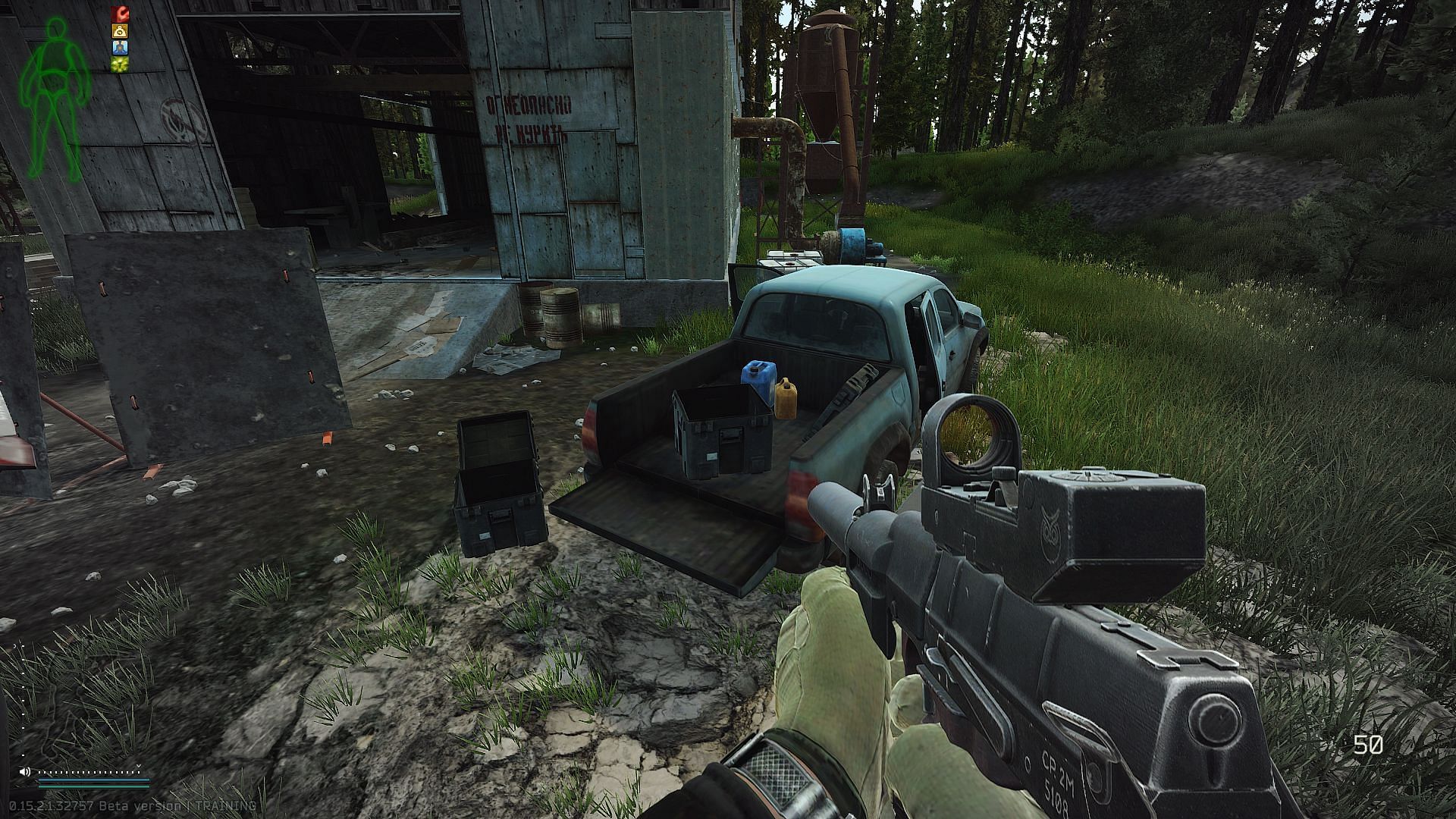 The gyroscope spawns inside the black box on the truck (Image via Battlestate Games)