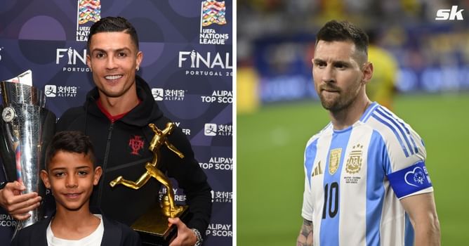 Cristiano Ronaldo Jr spotted wearing Lionel Messi’s teammate jersey as Georgina Rodriguez shares family pictures