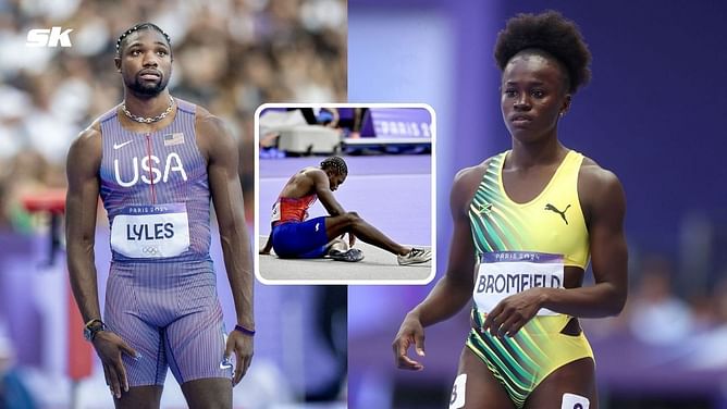 "Everything just went spiraling out"-Noah Lyles' fiancé Junelle Bromfield opens up on his revelation of testing positive for COVID at Paris Olympics