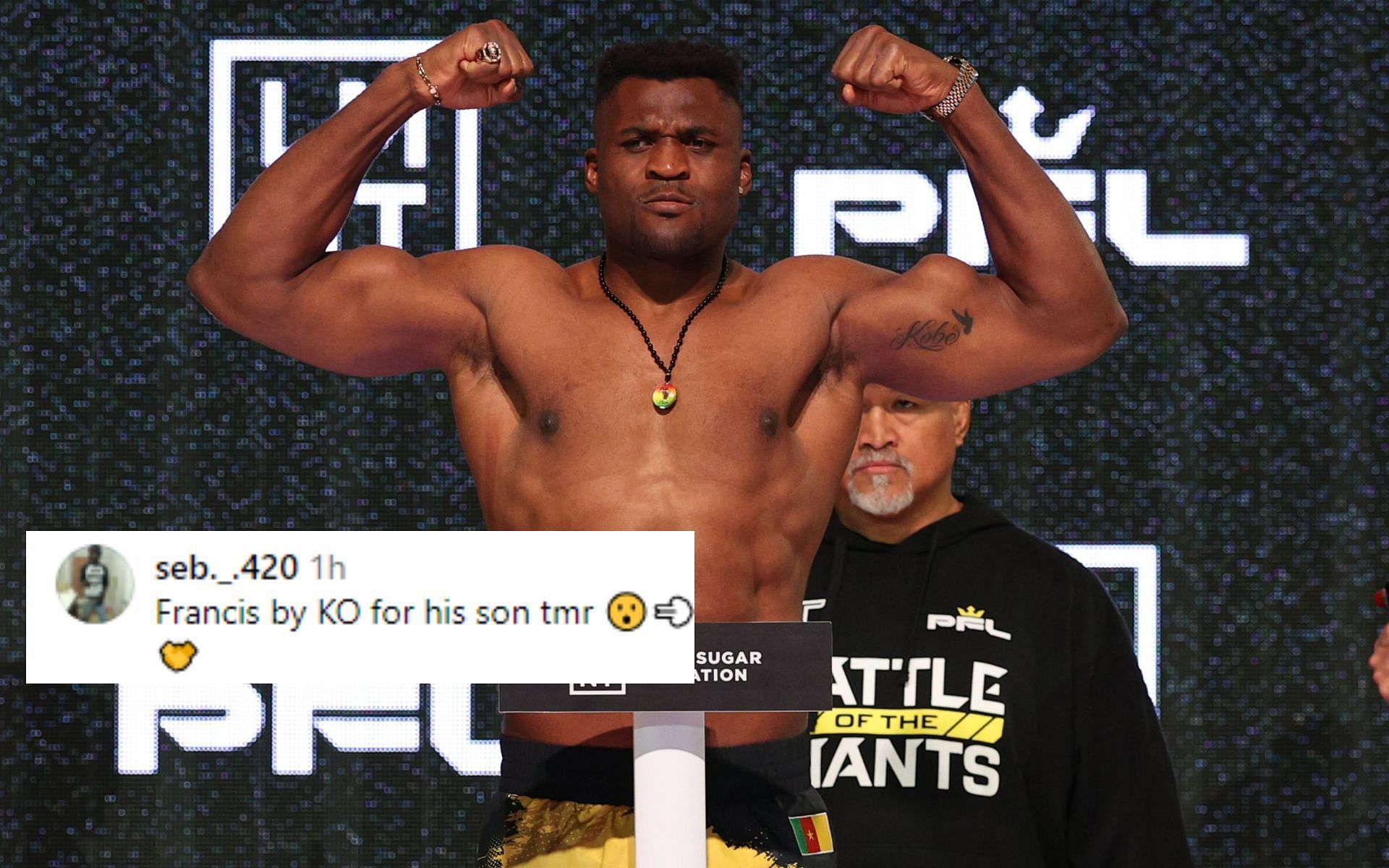 Fans share reactions to Francis Ngannou