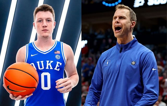 Jon Scheyer: “My dad gets the assist”: Duke HC Jon Scheyer reveals how Kon  Knueppel was scouted ahead of joining Duke