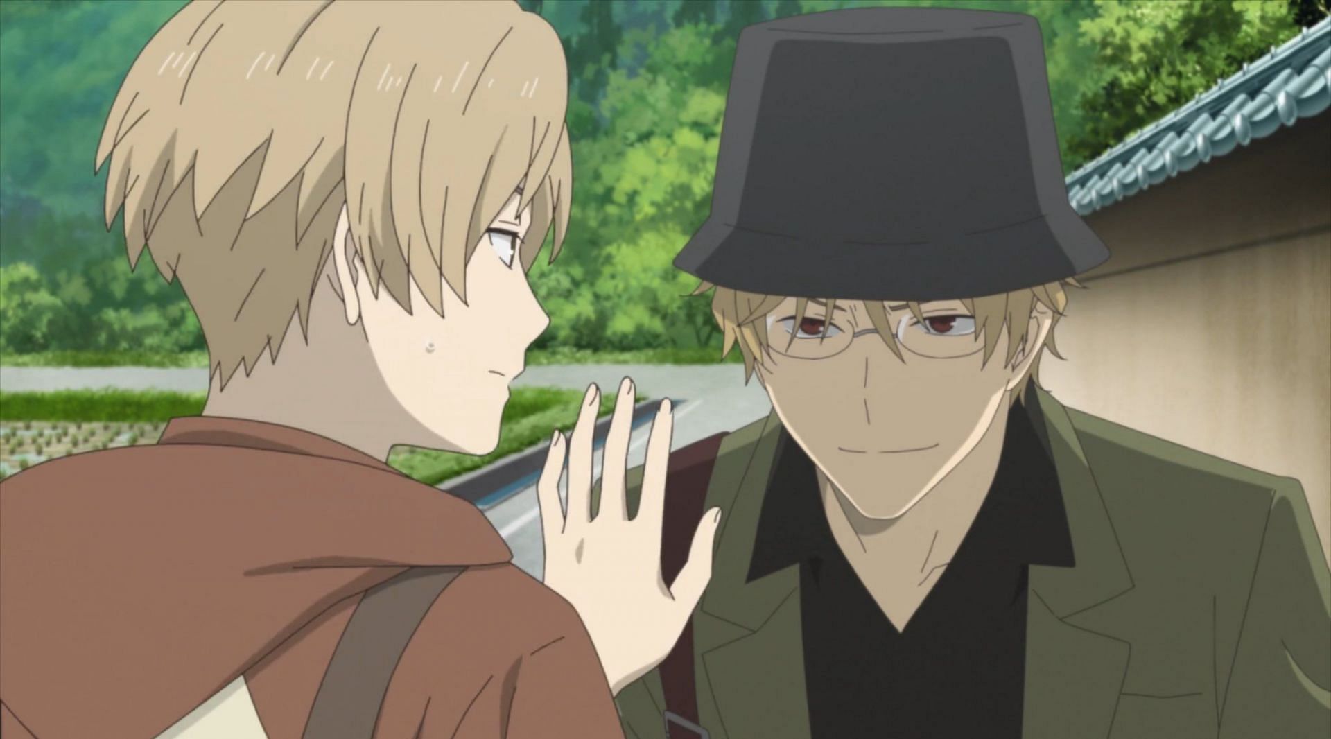 Natsume and Natori as seen in the anime series (Image via Shuka)