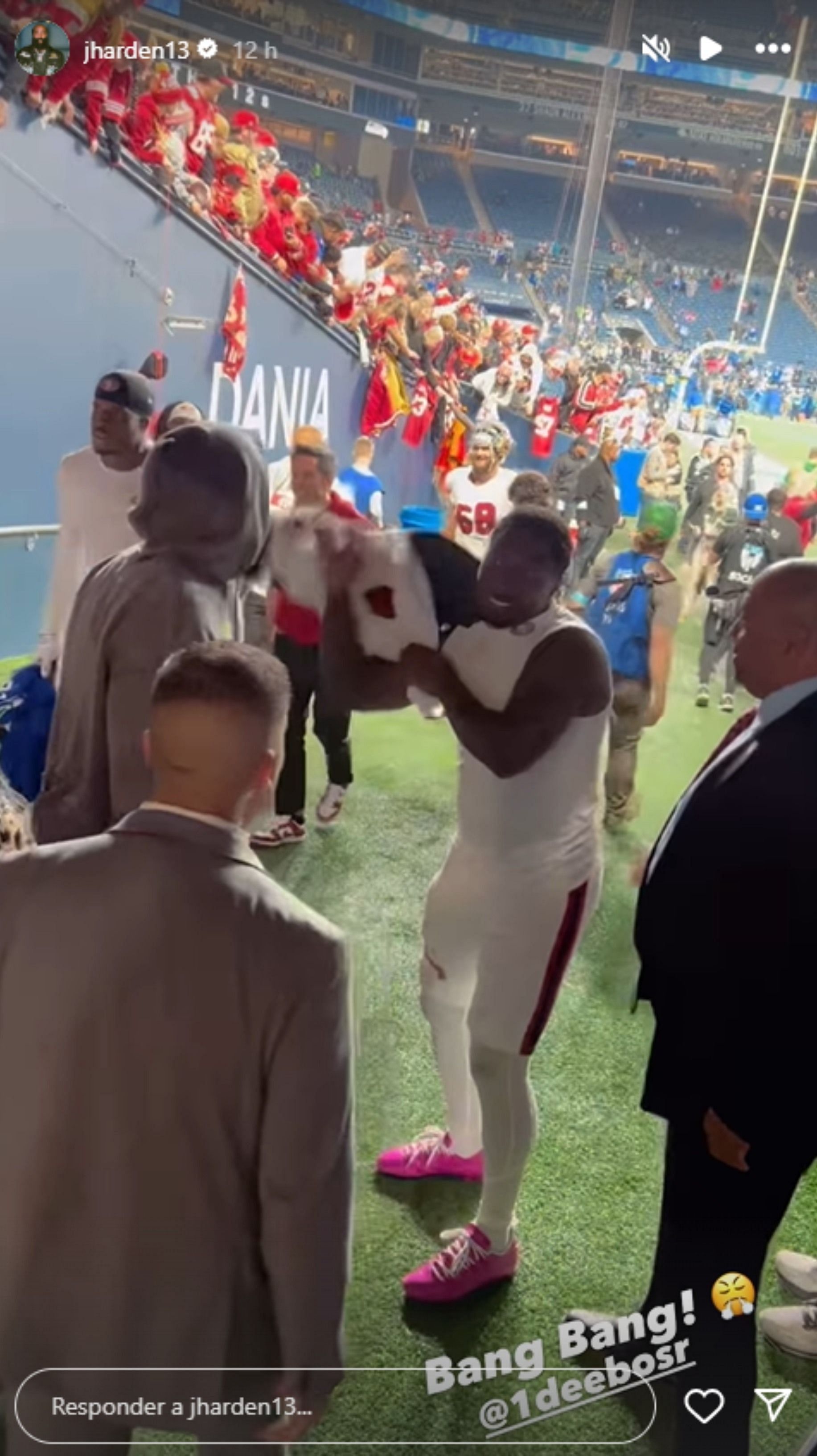 James Harden showers Deebo Samuel with 2-word appreciation post historic NFL  outing