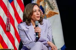"I prefer a President who doesn't drink" — Netizens divided over Kamala Harris cracking open a beer with Stephen Colbert on The Late Show