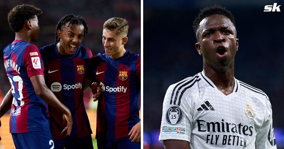 Barcelona defender Jules Kounde claimed that a team effort will be required to stop Vinicius Jr in their upcoming El Clasico matchup against Real Madrid