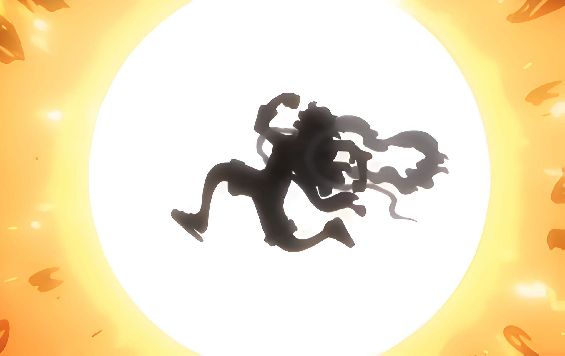 The Sun God&#039;s silhouette as seen in the anime (Image via Toei Animation)