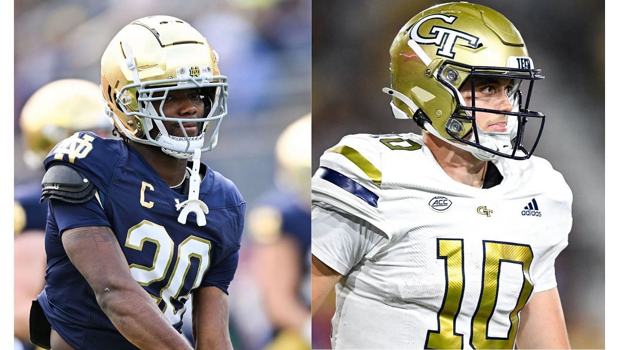 Notre Dame vs Georgia Tech Football injury report: List of players injured ft. Benjamin Morrison &amp; Haynes King ahead of Week 8 showdown