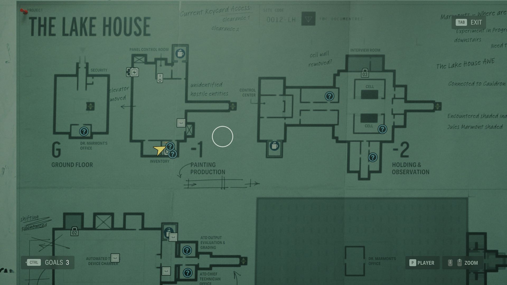 Location of the Black Rock Launcher (Image via Remedy Entertainment)