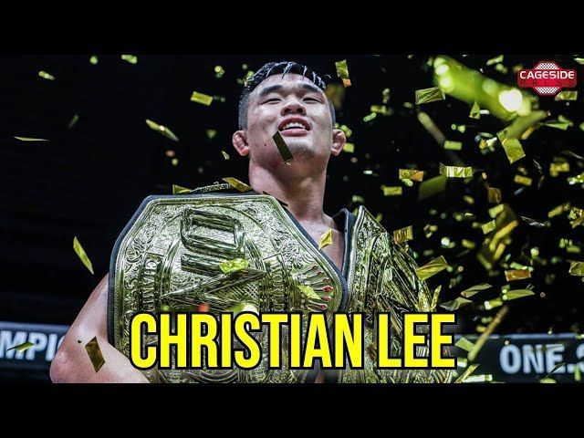 ONE Championship: Two-division MMA king Christian Lee reveals his ...