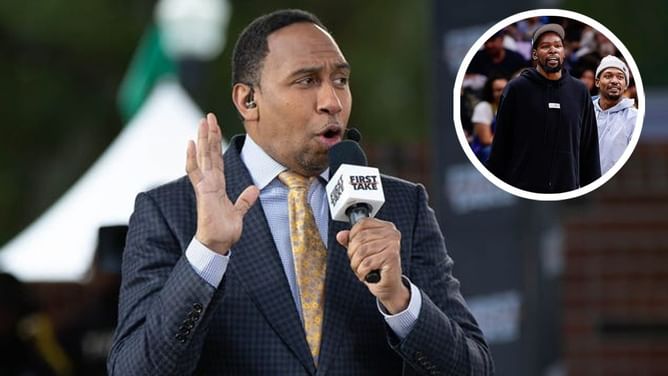 "I would disagree" - Kevin Durant fires back at Stephen A. Smith's criticism about his 'superstar' status with Suns