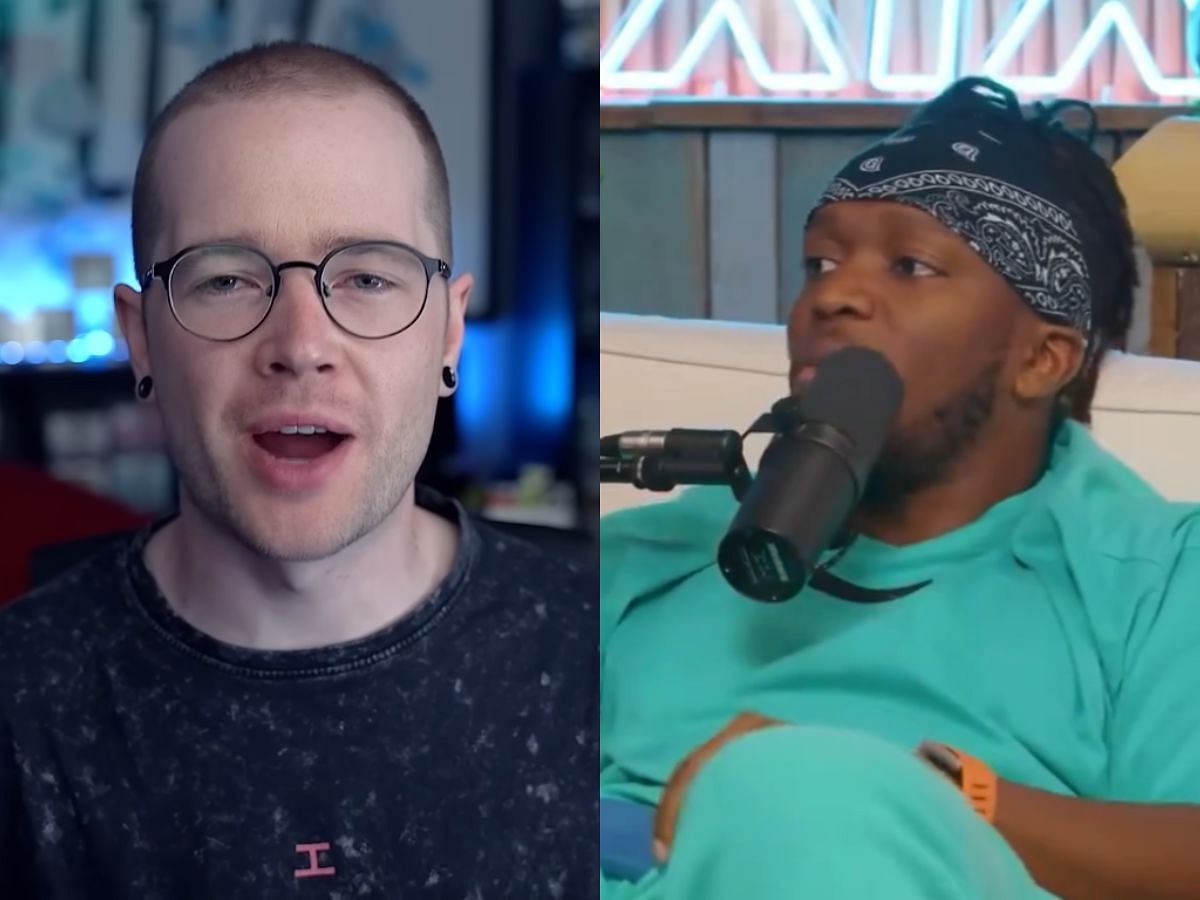 KSi speaks on his beef with DanTDM (Image via YouTube/DanTDM and X/KSI News)