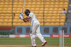 What is Rohit Sharma's record in Test cricket at the Wankhede Stadium in Mumbai?