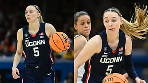 WATCH: UConn's Paige Bueckers rides scooter in latest BTS from her viral glam Nike collaboration