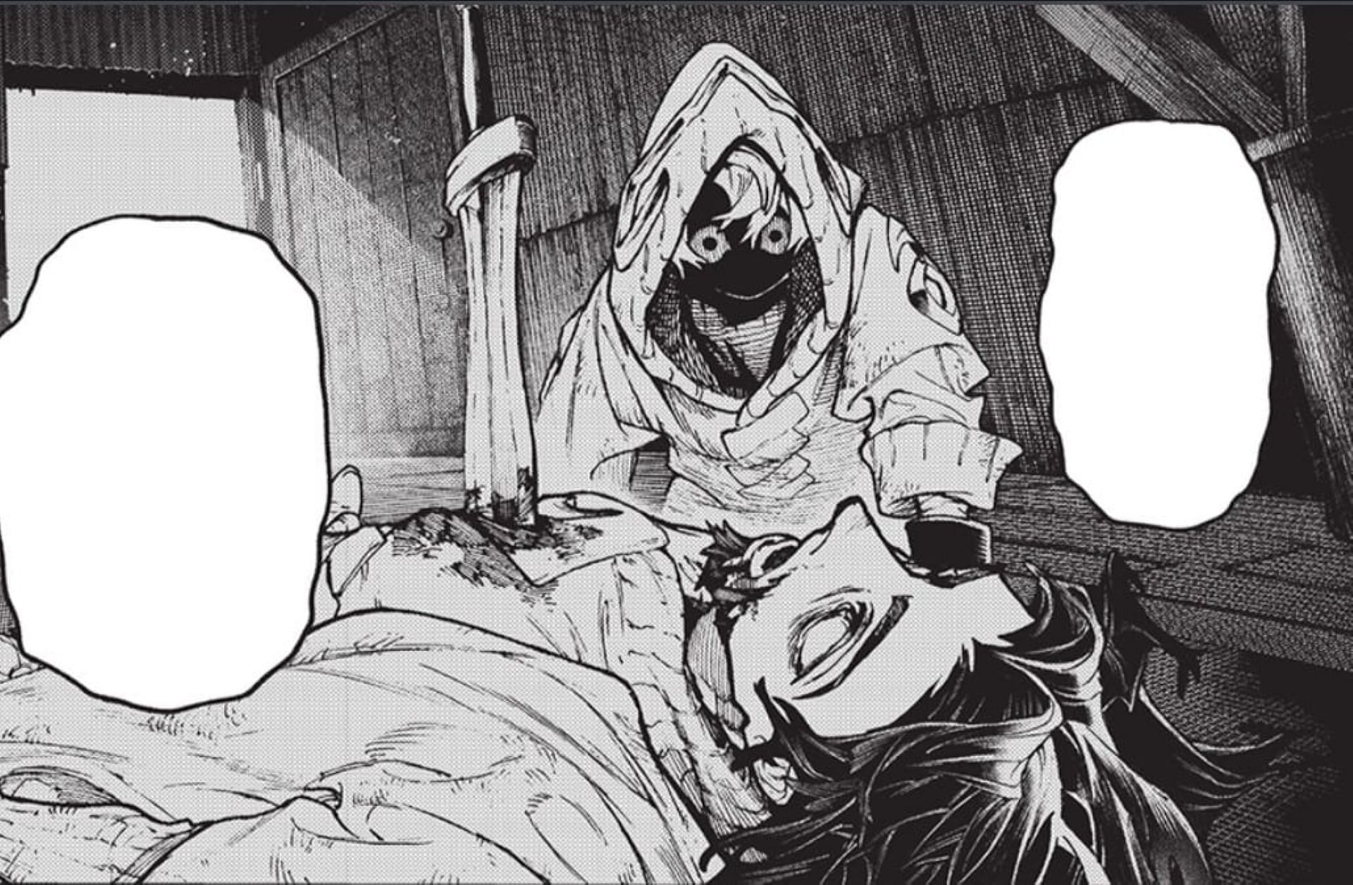 Regto&#039;s death in the series (Image via Kodansha)