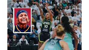NaLyssa Smith cracks up after Lynx star Courtney Williams' father hilariously mocks New York Liberty mascot